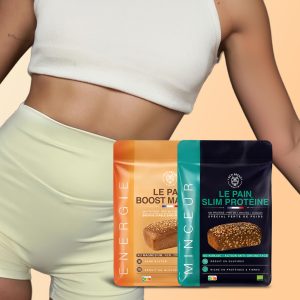 PACK MENSUEL MIX : LE PAIN SLIM PROTÉINE  + LE PAIN BOOST MATINAL
